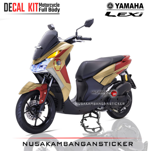 Decal Sticker Yamaha Lexi Ironman Kit Sticker Full Body