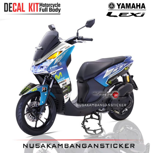 Decal Sticker Yamaha Lexi Livery Moto Gp Graphic Kit Sticker Full Body