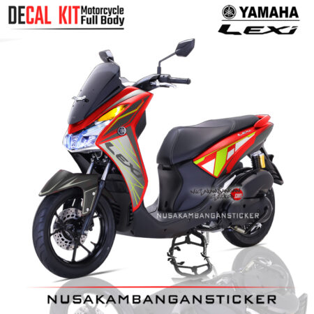 Decal Sticker Yamaha Lexi Spesial Edition 03 Kit Sticker Full Body