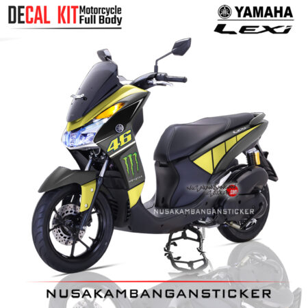 Decal Sticker Yamaha Lexi Spesial Edition vr46 Kit Sticker Full Body
