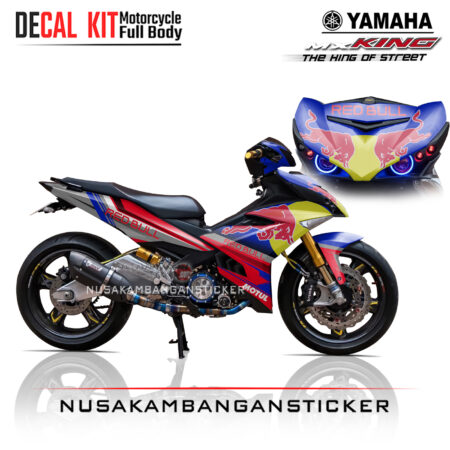 Decal Sticker Yamaha MX-King 150 Banteng Biru 02 Stiker full Body