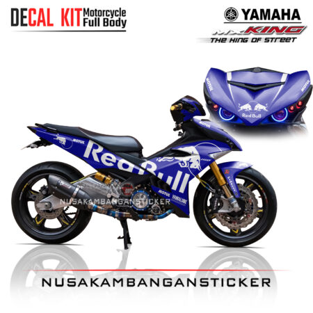 Decal Sticker Yamaha MX-King 150 Banteng Biru Stiker full Body