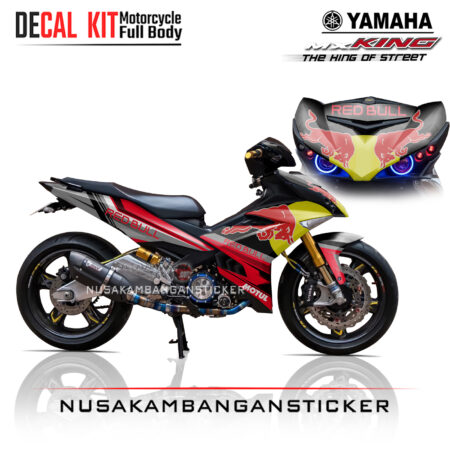 Decal Sticker Yamaha MX-King 150 Banteng Black 02 Stiker full Body
