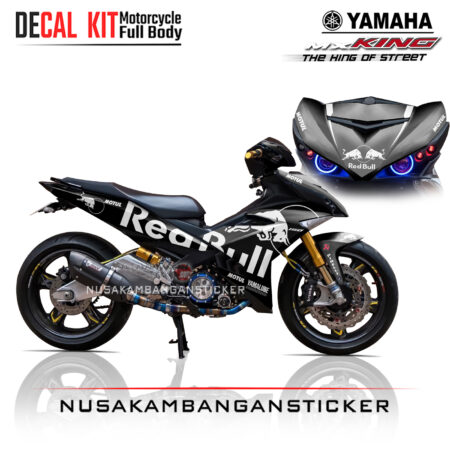 Decal Sticker Yamaha MX-King 150 Banteng Black Stiker full Body