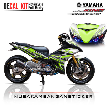 Decal Sticker Yamaha MX-King 150 GraphicKit Hijau Stiker full Body