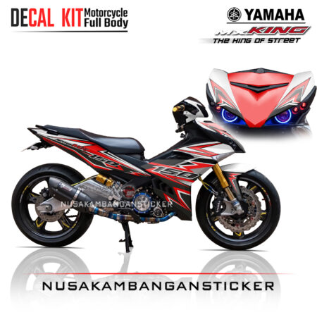 Decal Sticker Yamaha MX-King 150 GraphicKit Red Stiker full Body