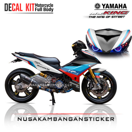 Decal Sticker Yamaha MX-King 150 Livery Bmw Safety Cars Putih Stiker full Body