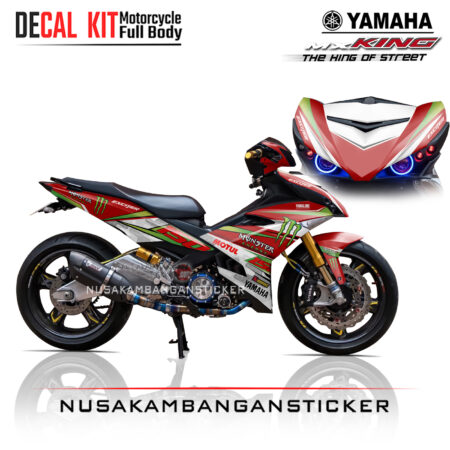 Decal Sticker Yamaha MX-King 150 Red Edition Stiker full Body