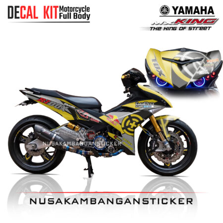 Decal Sticker Yamaha MX-King 150 Ridox Yelow Stiker full Body