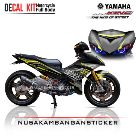 Decal Sticker Yamaha MX-King 150 Spesial Edition Hitam Stiker full Body