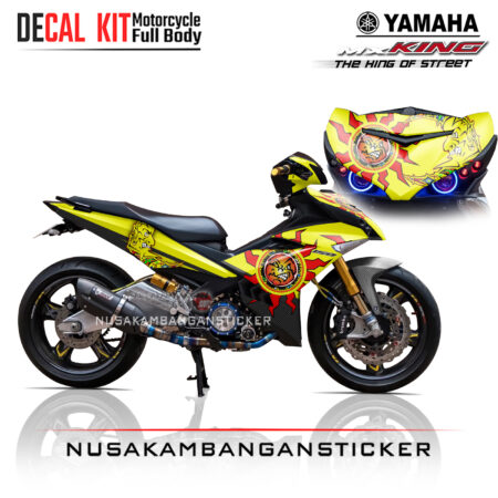 Decal Sticker Yamaha MX-King 150 Spesial Vr46 Yelow Stiker full Body