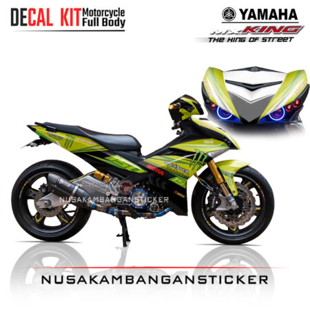 Decal Sticker Yamaha MX-King 150 Yelow Edition Stiker full Body