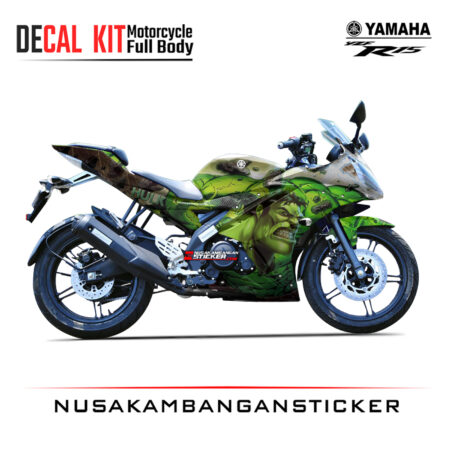 Decal Sticker Yamaha R15 V2 Hulk Smash Modifikasi Stiker Full Body