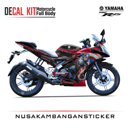 Decal Sticker Yamaha R15 V2 Iron Man Modifikasi Stiker Full Body