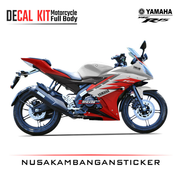 Decal Sticker Yamaha R15 V2 Red Craft Modifikasi Stiker Full Body