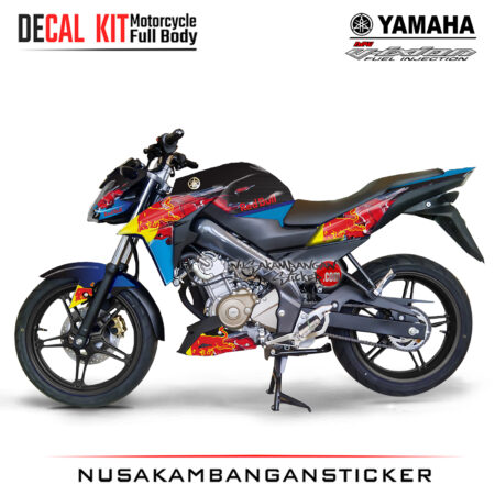 Decal Sticker Yamaha Vixion Black Banteng Graphic Kit