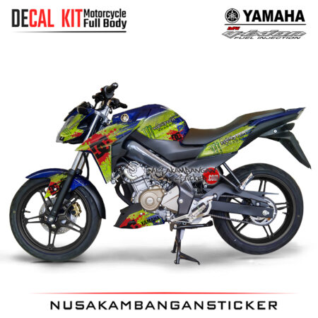 Decal Sticker Yamaha Vixion Graphic Kit Street Racing Blue