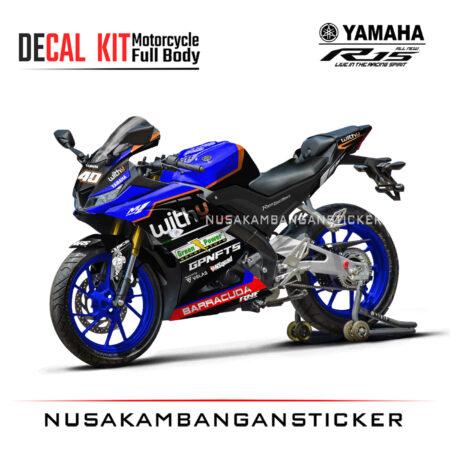 Decal Stiker Yamaha R15 V3 VVA 155 - Livery Moto Gp RNF Tim Sticker Full Body