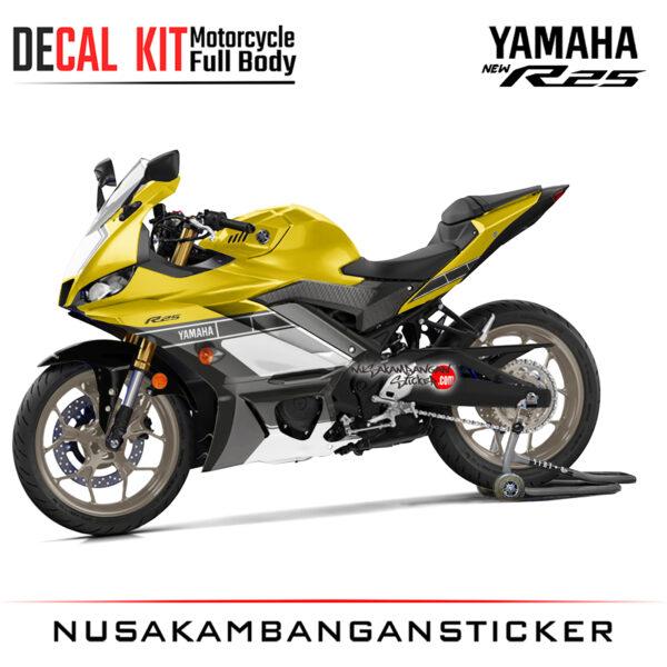 Decal stiker Yamaha All New R25 Spesial Anniversary Yamaha Graphic Sticker Motorcycle