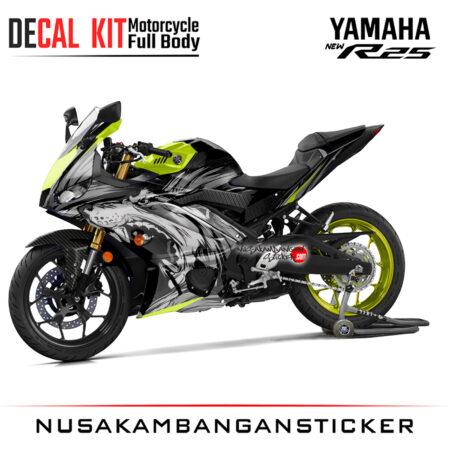 Decal stiker Yamaha All New R25 Wolf Graphic Sticker Motorcycle