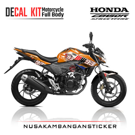 Decal Kit Sticker Honda New CB 150 R Streetfire MM93 Orens Stiker Full Body