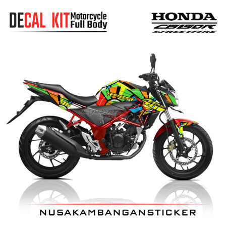 Decal Kit Sticker Honda New CB 150 R Streetfire Sun & Moon Rossi 02 Stiker Full Body