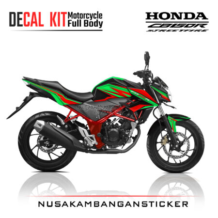 Decal Kit Sticker Honda New CB 150 R Streetfire Tosca Black Stiker Full Body