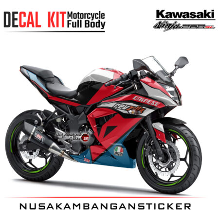Decal Kit Sticker Kawasaki Ninja 250 Sl Mono Motorcycle Graphic 03