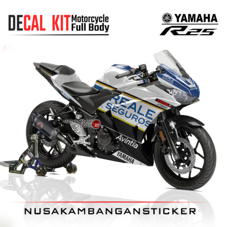 Decal Kit Sticker Yamaha R25 Livery Moto Gp 09 Stiker Full Body