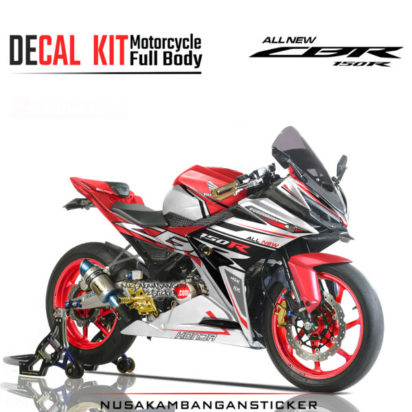 Decal Sticker Honda CBR 150 R All New 150 R Evolution Merah Stiker Full Body