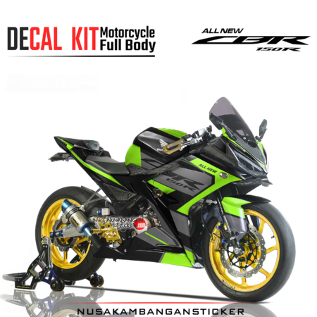 Decal Sticker Honda CBR 150 R All New 150 R Livery Ducati Hijau Stabilo Stiker Full Body