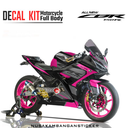 Decal Sticker Honda CBR 150 R All New 150 R Livery Ducati pink Stiker Full Body