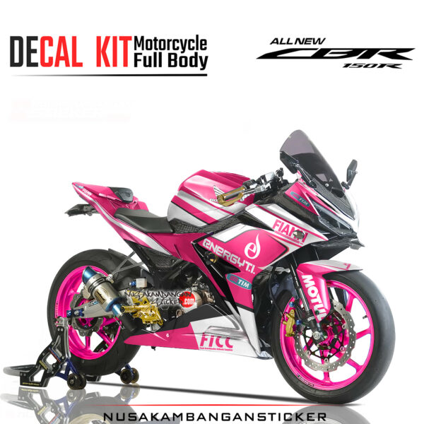 Decal Sticker Honda CBR 150 R All New Fiam Pink Stiker Full Body