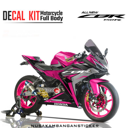 Decal Sticker Honda CBR 150 R All New Fireblade pink Stiker Full Body