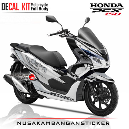 Decal Sticker Honda PCX 150 New Indonesian Gorilas tiker Full Body