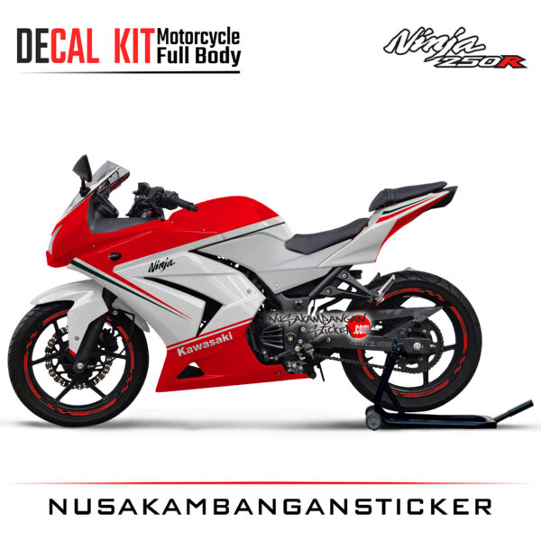 Decal Sticker Kawasaki Ninja 250 Karbu Livery Mv Agusta Motorcycle Graphic Kit