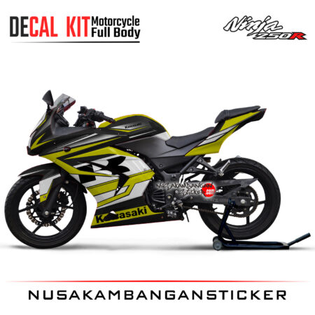 Decal Sticker Kawasaki Ninja 250 Karbu ZX Racing Motorcycle Graphic Kit