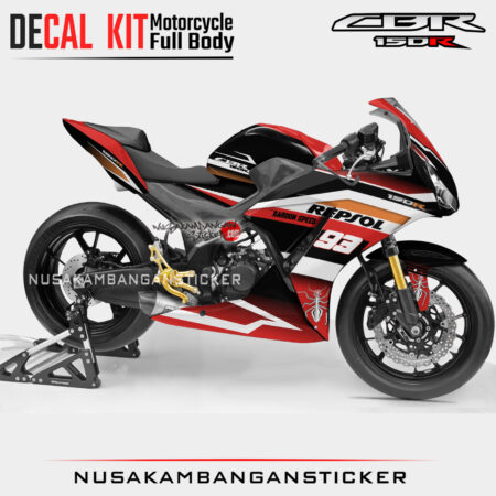 Decal Sticker Kit Honda CBR 150 K45 Lokal RPSL livery Graphic Motorcycle