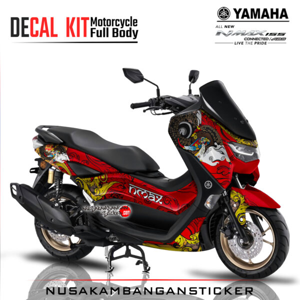 Decal Sticker Yamaha All New N Max 2020 Indonesian Culture Wayang Stiker Full Body
