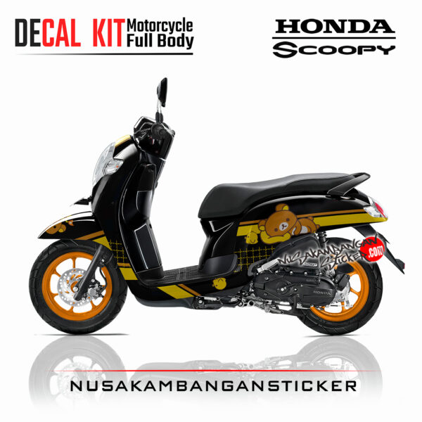 Decal Stiker Honda Scoopy New Rilakuma 04 Sticker Full Body