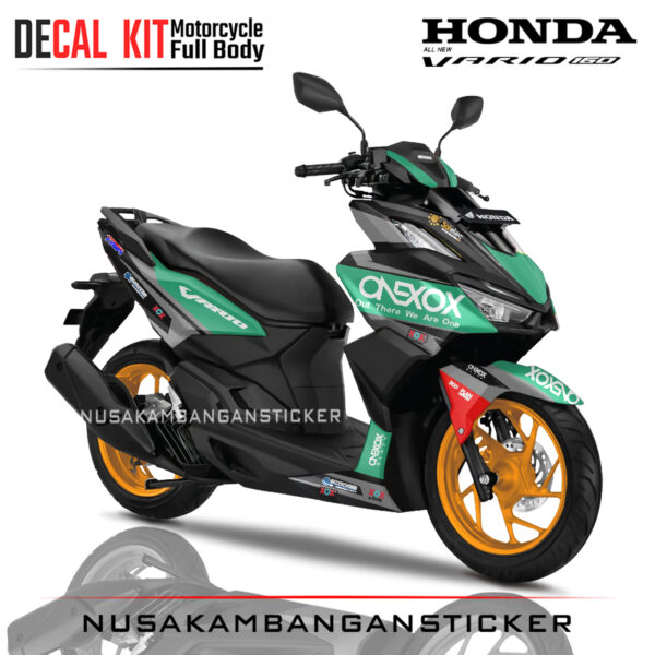 Decal-All New Honda Vario 160 Onexox Abu 03 Sticker Full Body