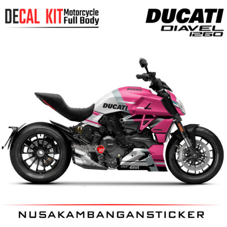 Decal Kit Sticker Ducati Diavel 1260 Big Bike Decal Modification 02