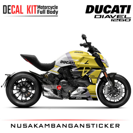 Decal Kit Sticker Ducati Diavel 1260 Big Bike Decal Modification 03