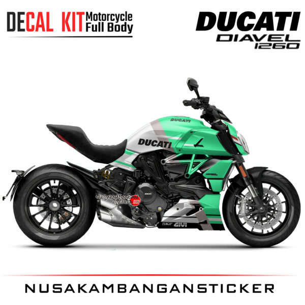 Decal Kit Sticker Ducati Diavel 1260 Big Bike Decal Modification 04