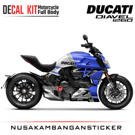 Decal Kit Sticker Ducati Diavel 1260 Big Bike Decal Modification 05