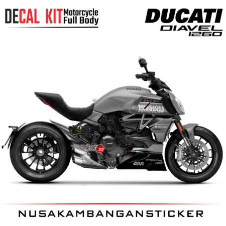 Decal Kit Sticker Ducati Diavel 1260 Big Bike Decal Modification 07