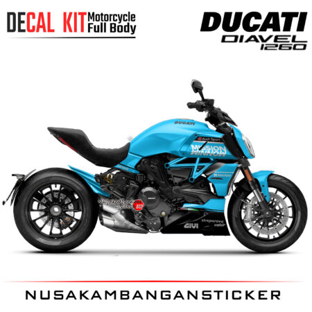 Decal Kit Sticker Ducati Diavel 1260 Big Bike Decal Modification 08