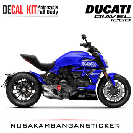 Decal Kit Sticker Ducati Diavel 1260 Big Bike Decal Modification 10