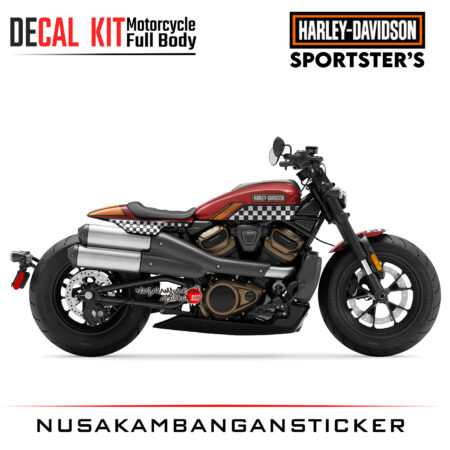 Decal Kit Sticker Harley Davidson Sportser S 2021 Big Bike Decal Modification 02