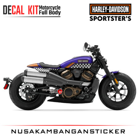 Decal Kit Sticker Harley Davidson Sportser S 2021 Big Bike Decal Modification 04